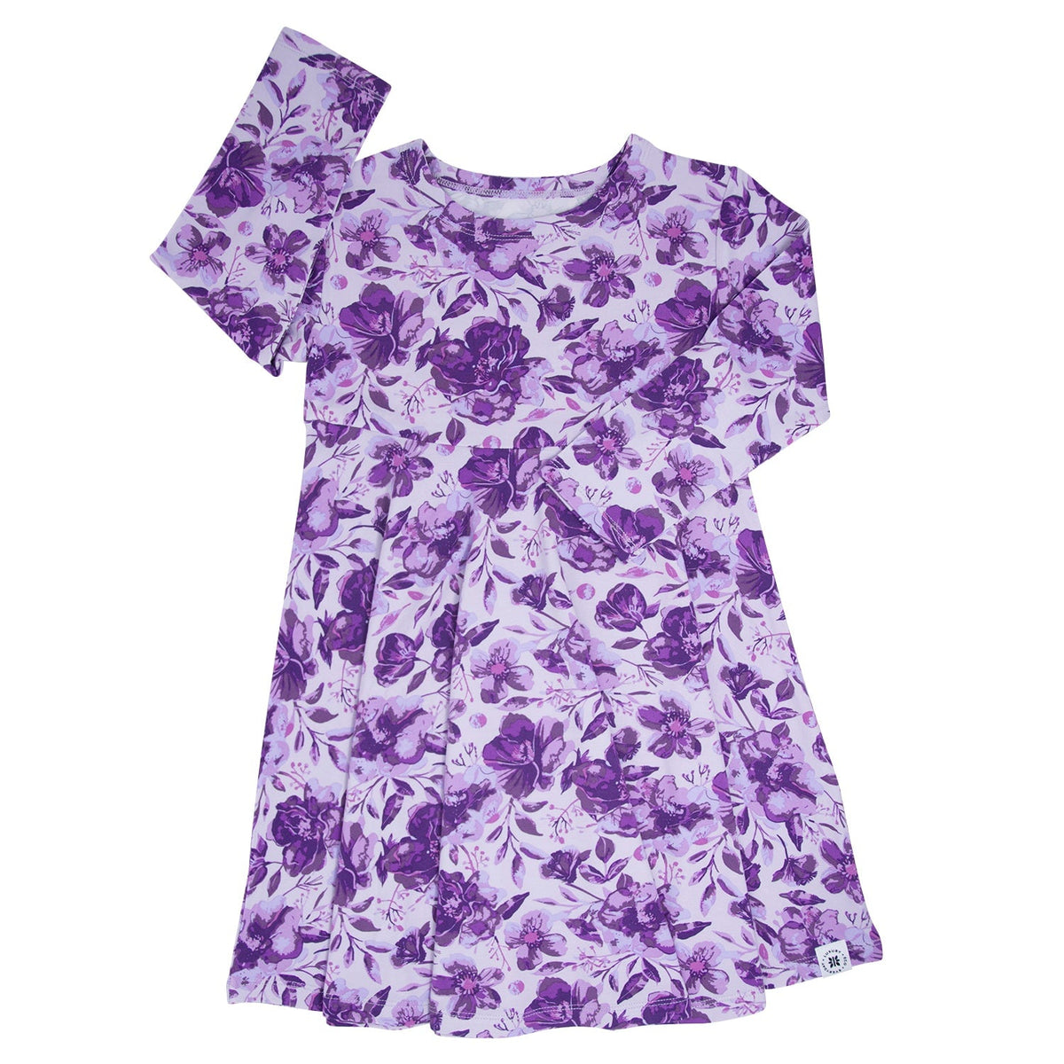 Amelia Bedelia Swirly Girl Dress — Sweet Bamboo