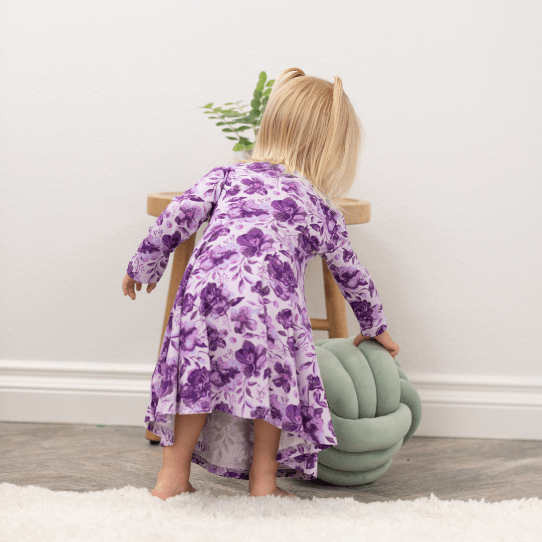 Amelia Bedelia Swirly Girl Dress — Sweet Bamboo