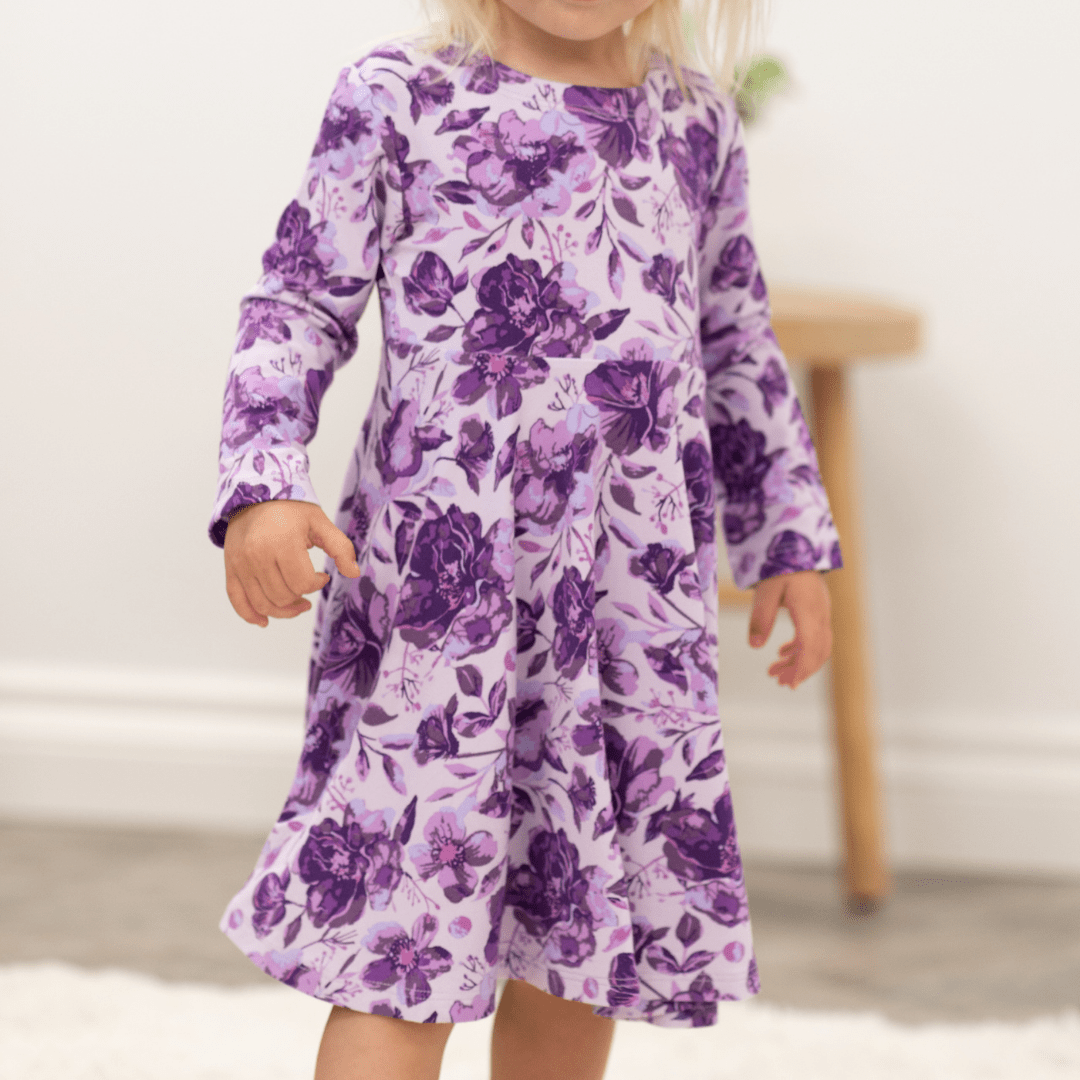 Amelia Bedelia Swirly Girl Dress — Sweet Bamboo