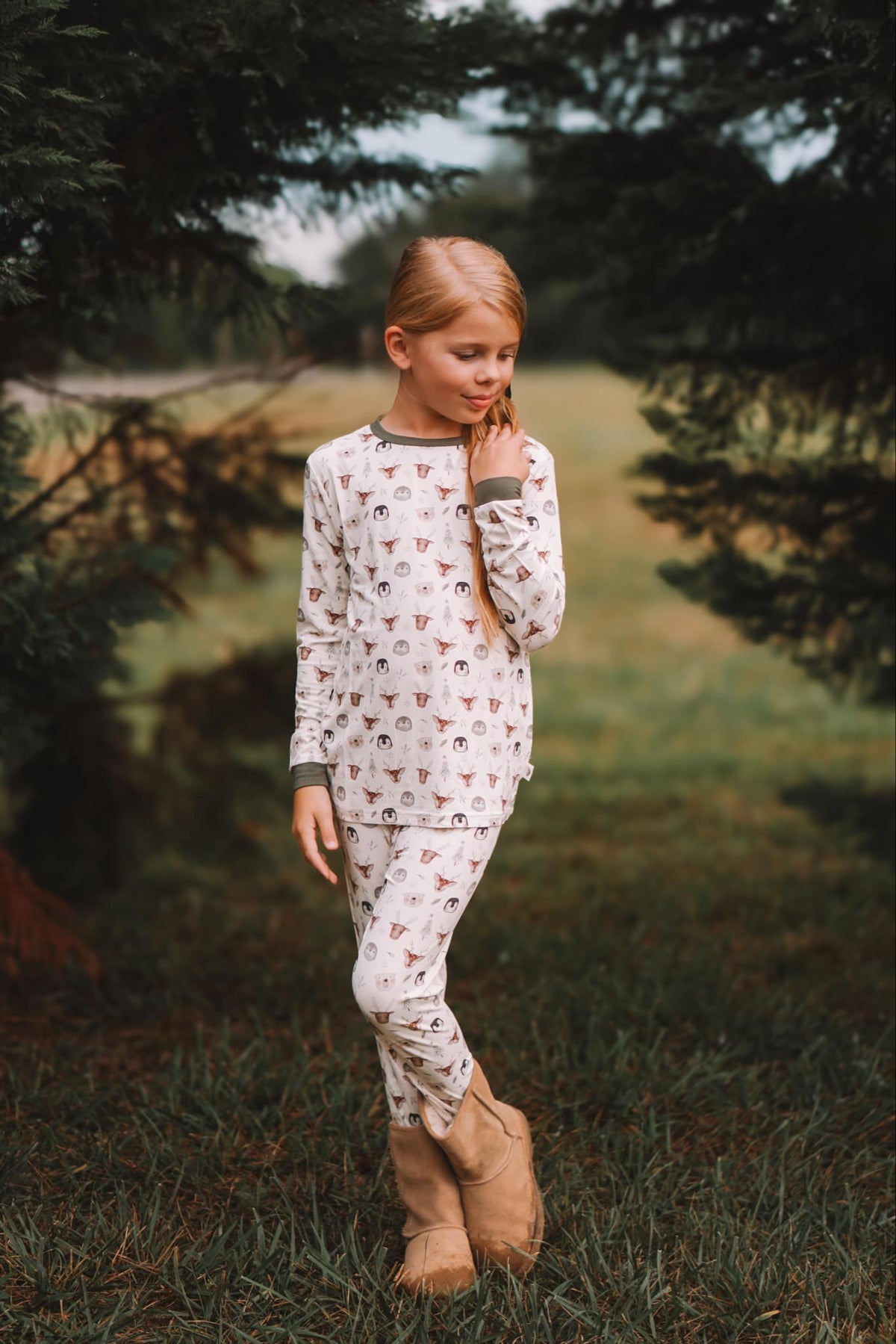 North Pole Pals 2pc Bamboo Pajamas — Little Joy Co.