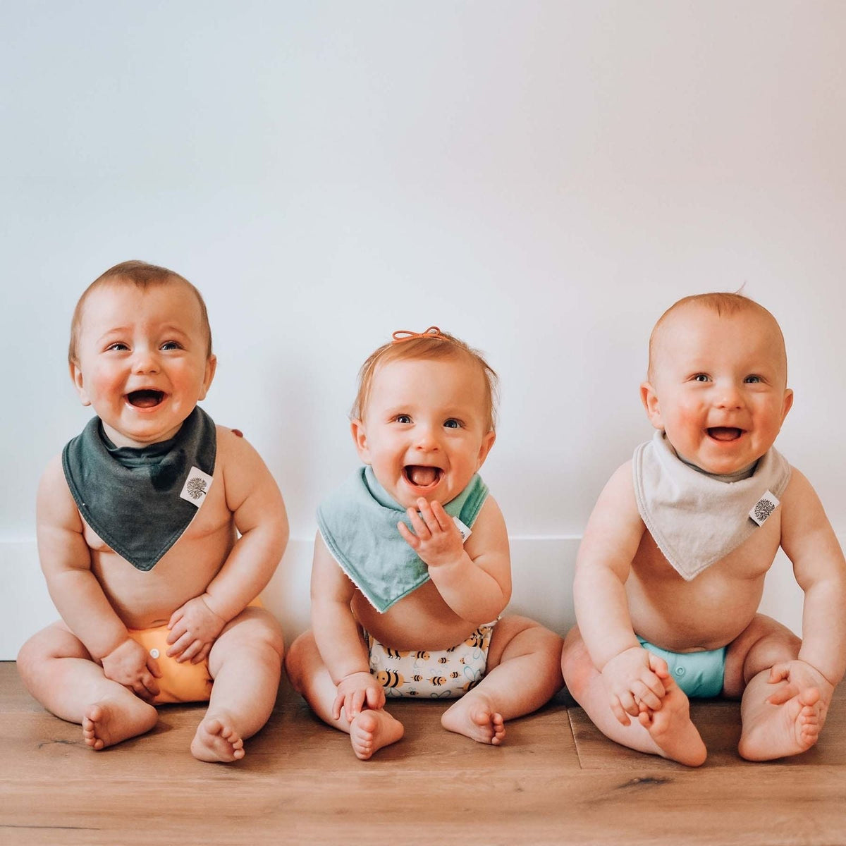 Dune Bandana Bib Set (8 pack) — Parker Baby Co.