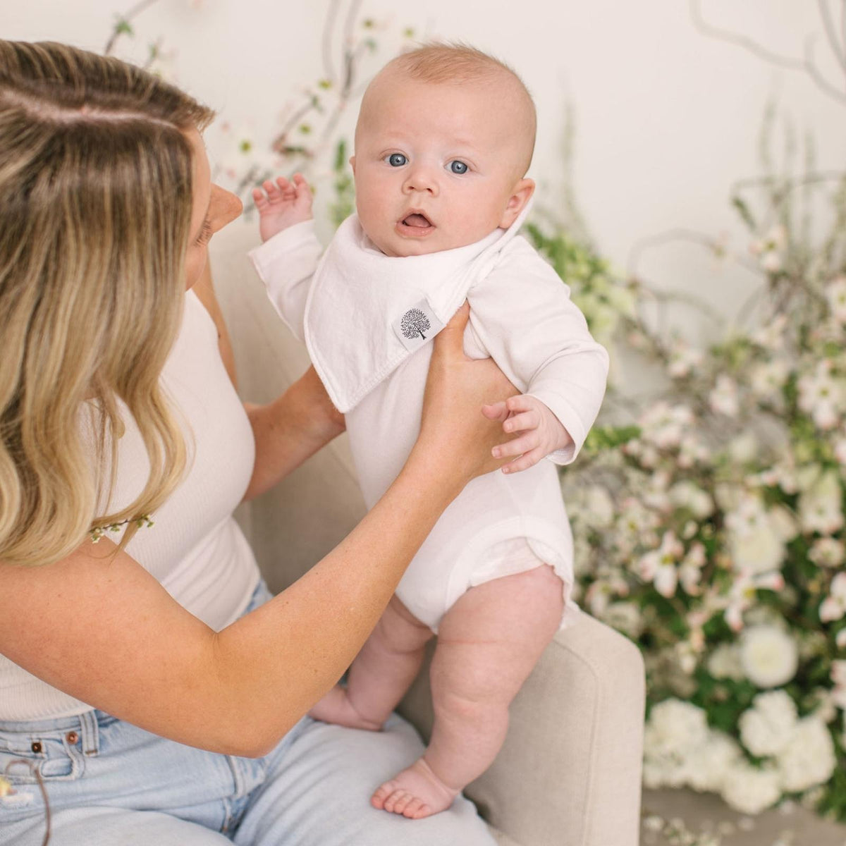 Basics Bandana Bib Set (8 pack) — Parker Baby Co.