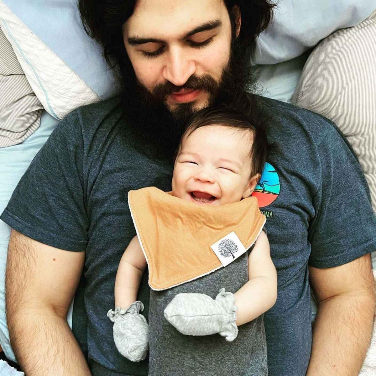 Dune Bandana Bib Set (8 pack) — Parker Baby Co.