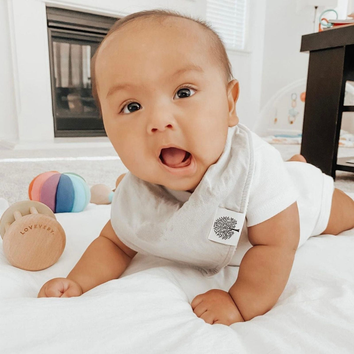 Basics Bandana Bib Set (8 pack) — Parker Baby Co.