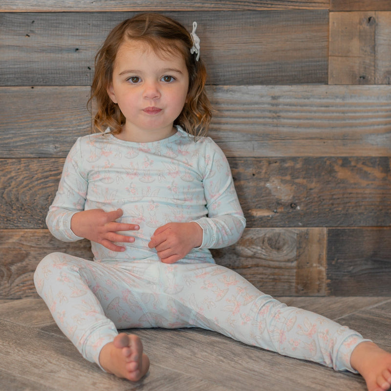 Swan Ballet Big Kid Pajama Set — Sweet Bamboo