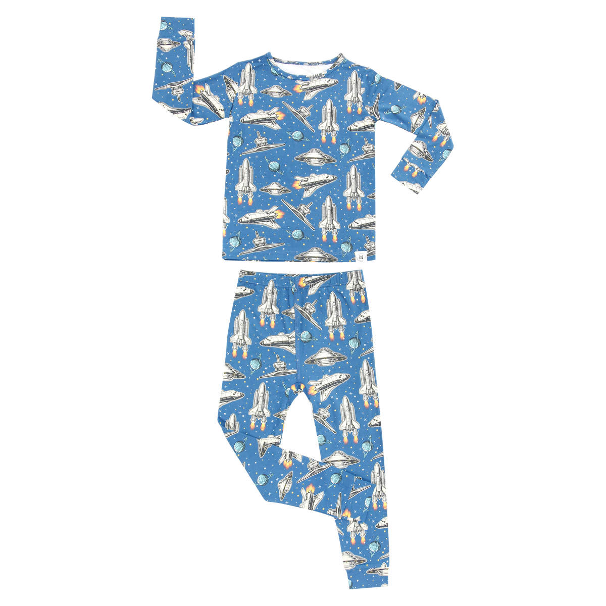 Big Kid Pajama Deep in Orbit — Sweet Bamboo