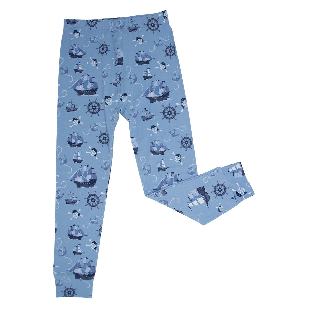 Pirate Ships Big Kid Pajama — Sweet Bamboo