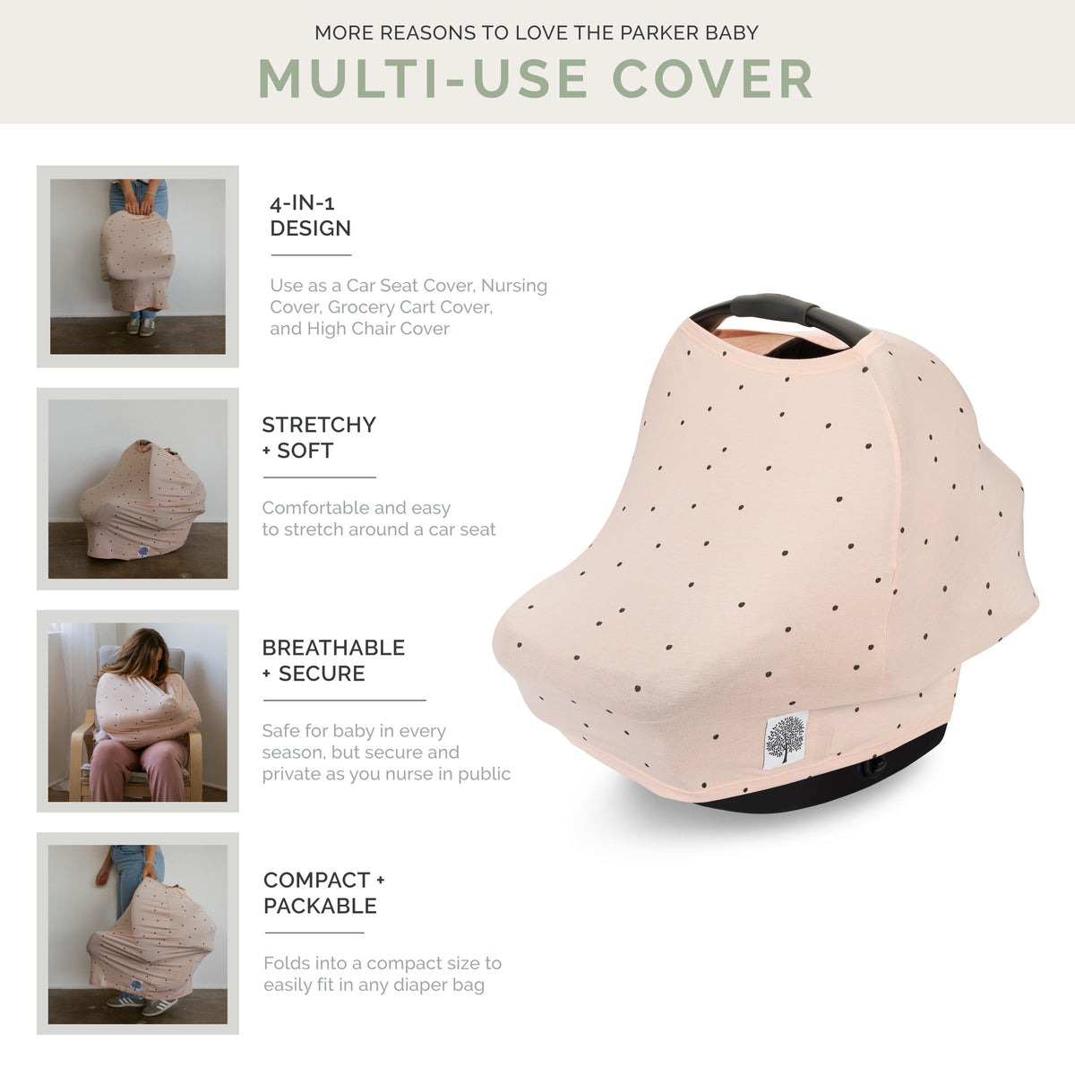 Multi-use Cover, Bliss — Parker Baby Co.