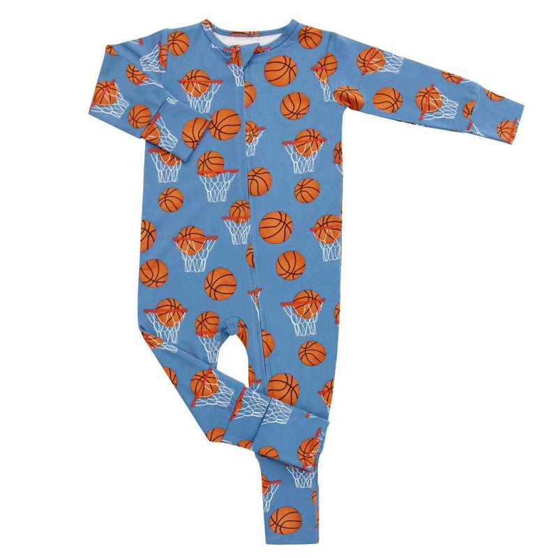 Convertible Romper Basketball — Sweet Bamboo