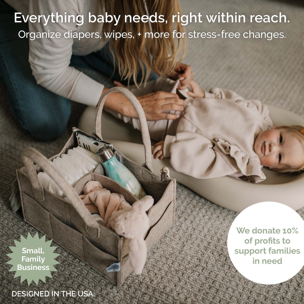 Diaper Caddy — Parker Baby Co.