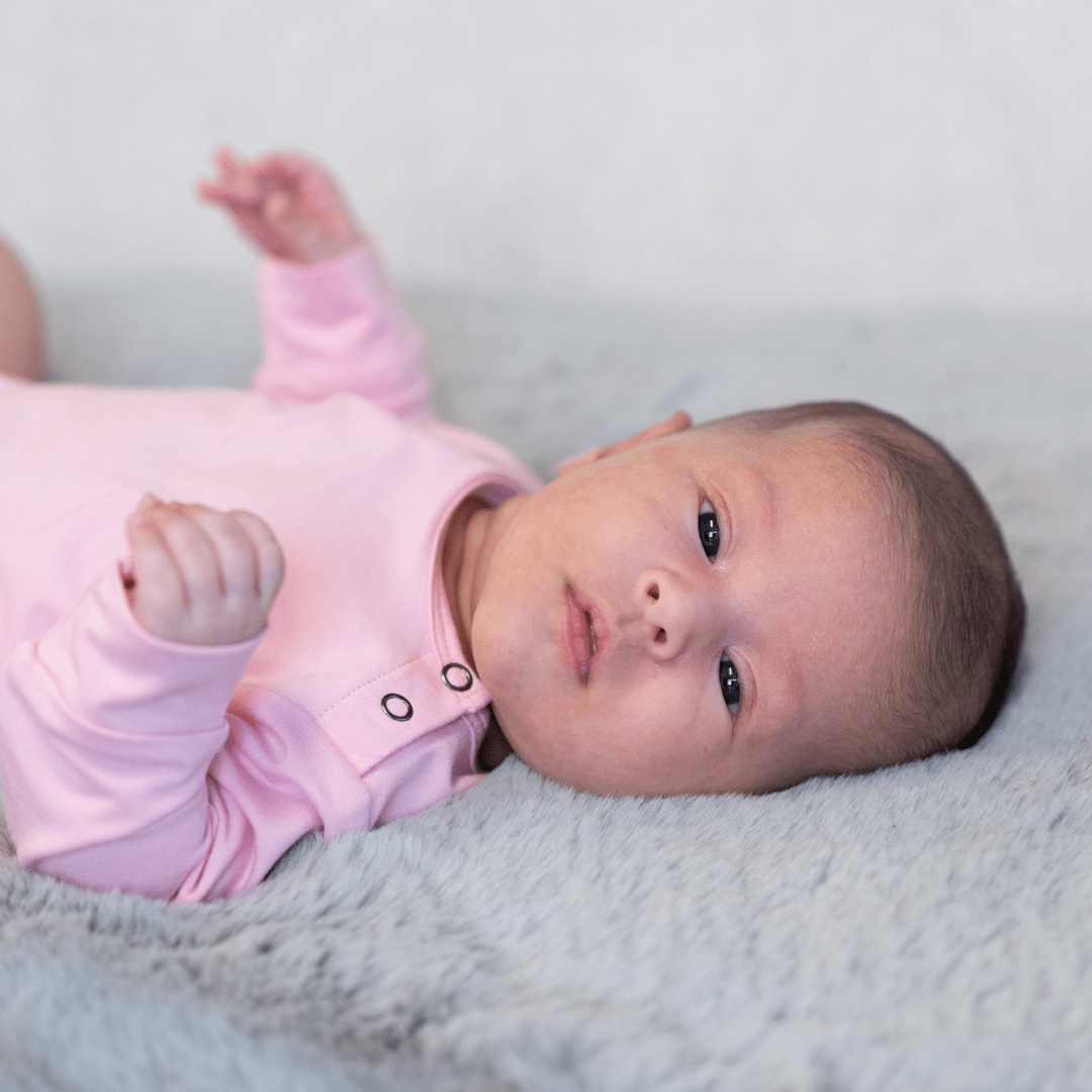 Candy Pink Long Sleeve Bodysuit — Sweet Bamboo