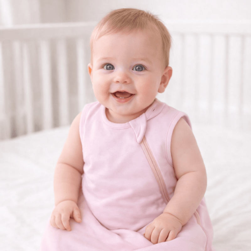 Candy Pink Sleep Sack — Sweet Bamboo