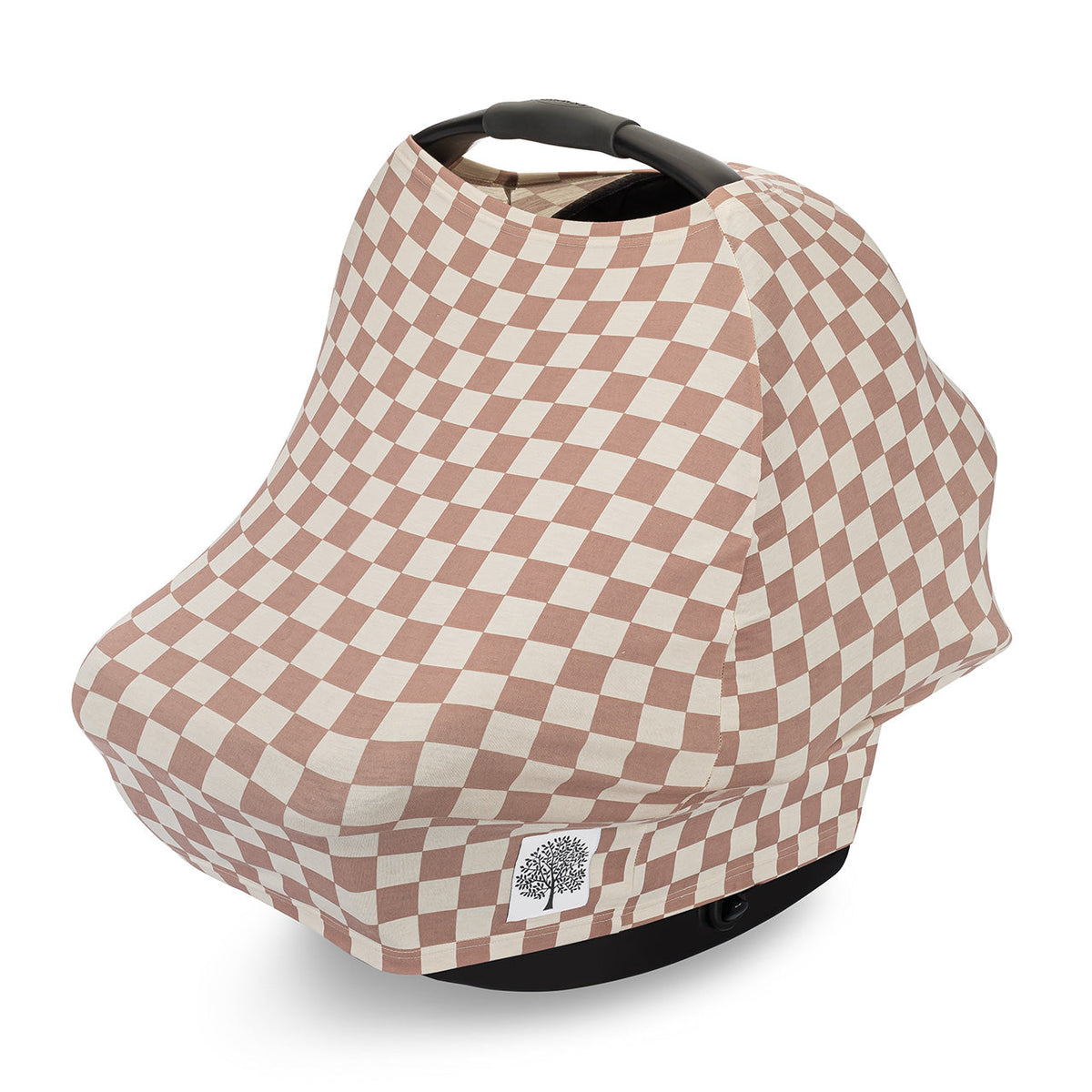 Multi-use Cover, Rosewood Checker — Parker Baby Co.