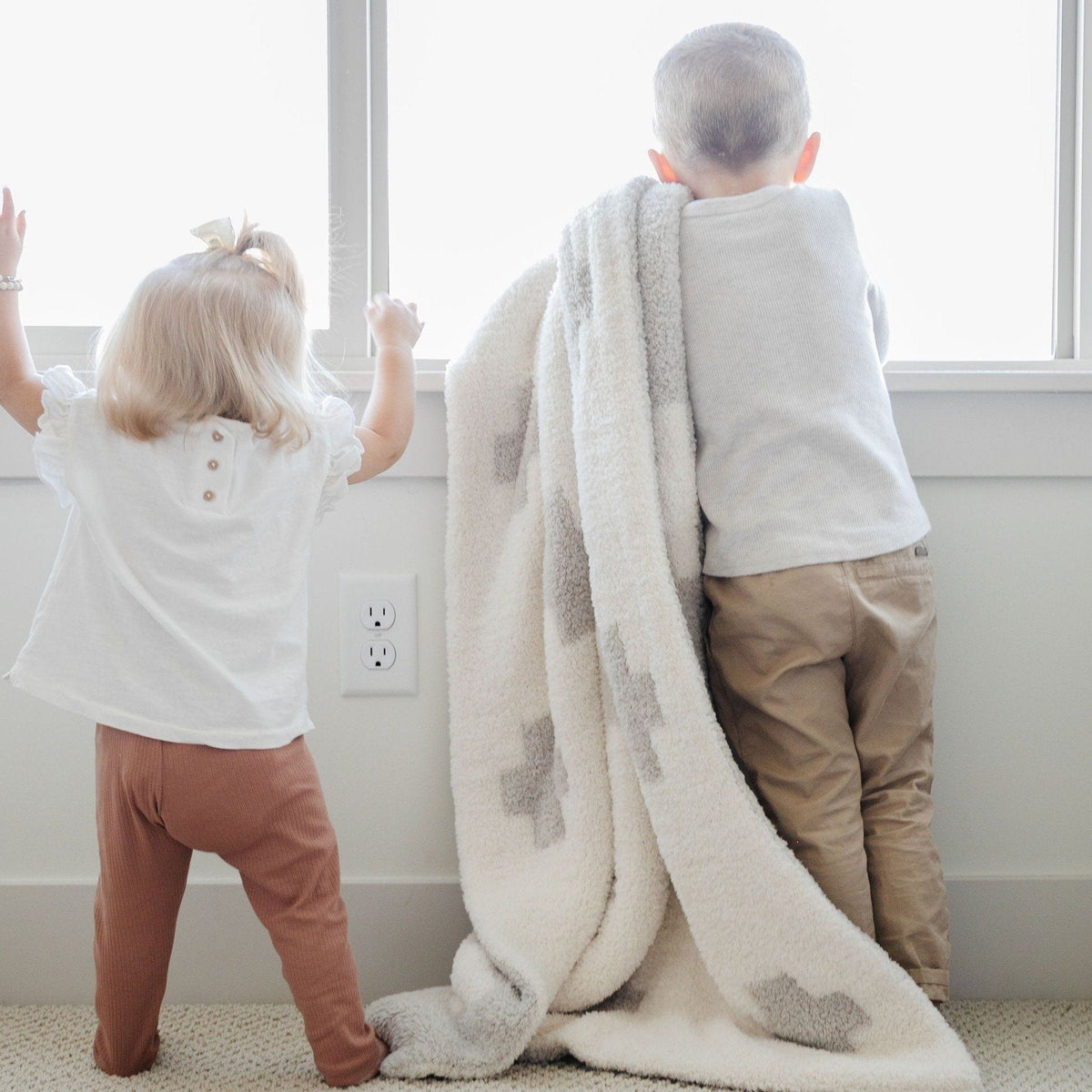 Double-Layer Bamboni® Receiving Blankets — Saranoni