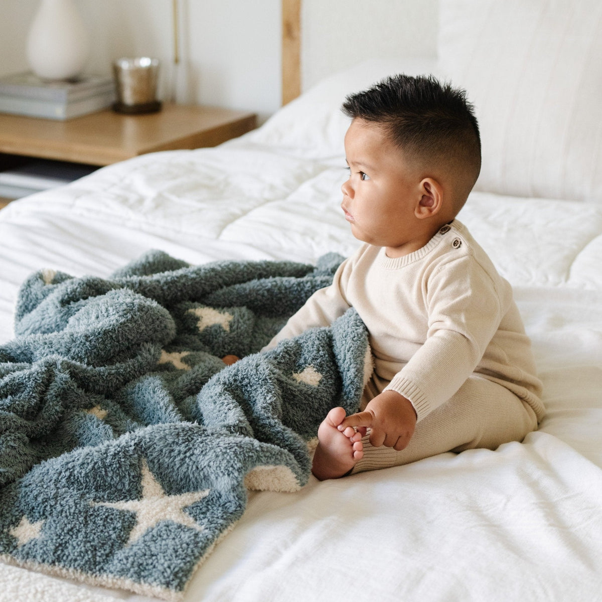 Double-Layer Bamboni® Receiving Blankets — Saranoni