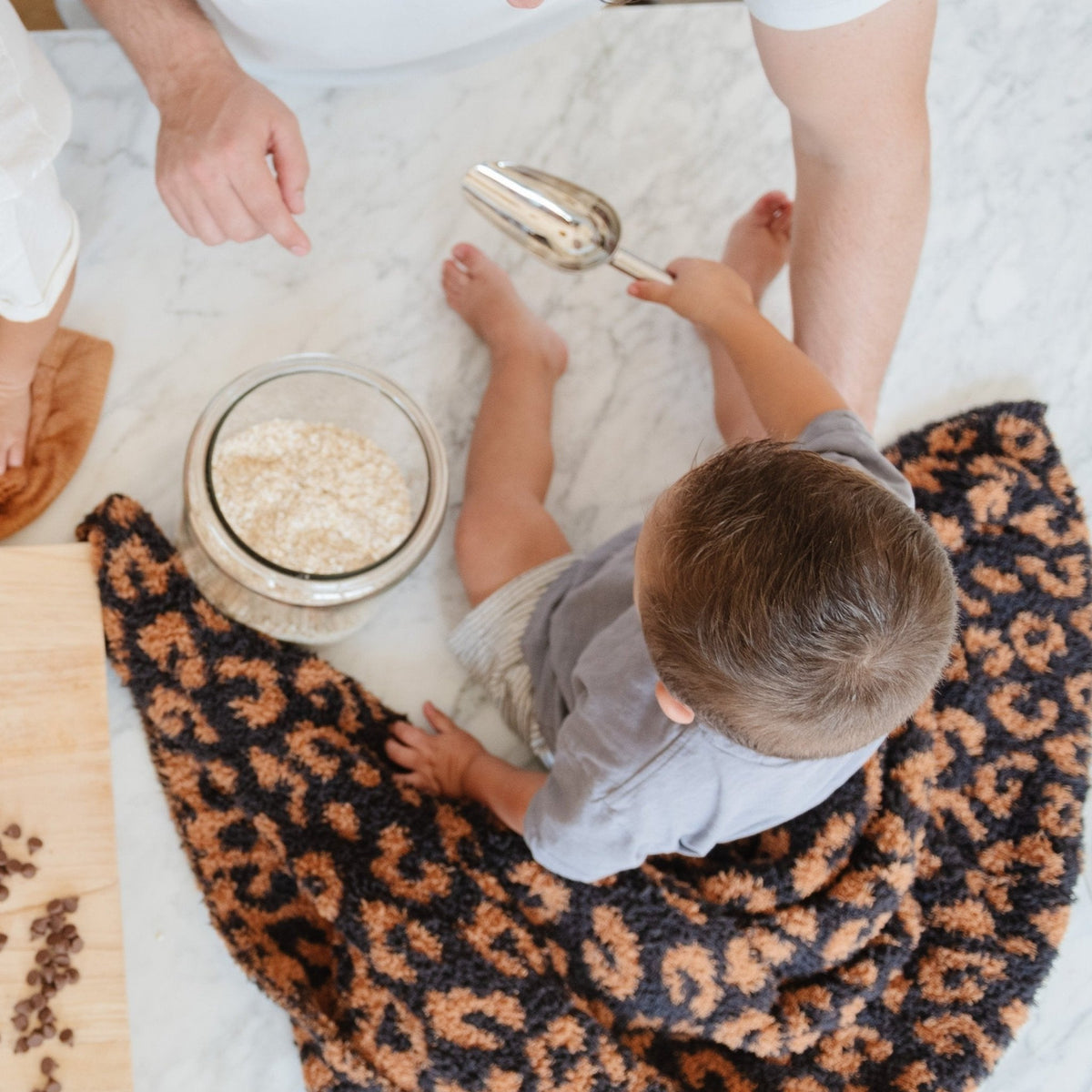 Double-Layer Bamboni® Receiving Blankets — Saranoni