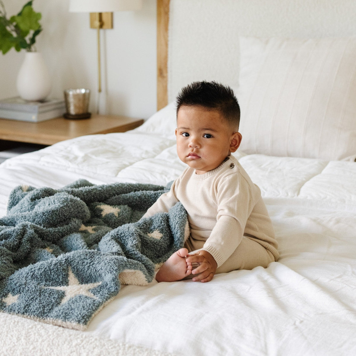 Double-Layer Bamboni® Receiving Blankets — Saranoni