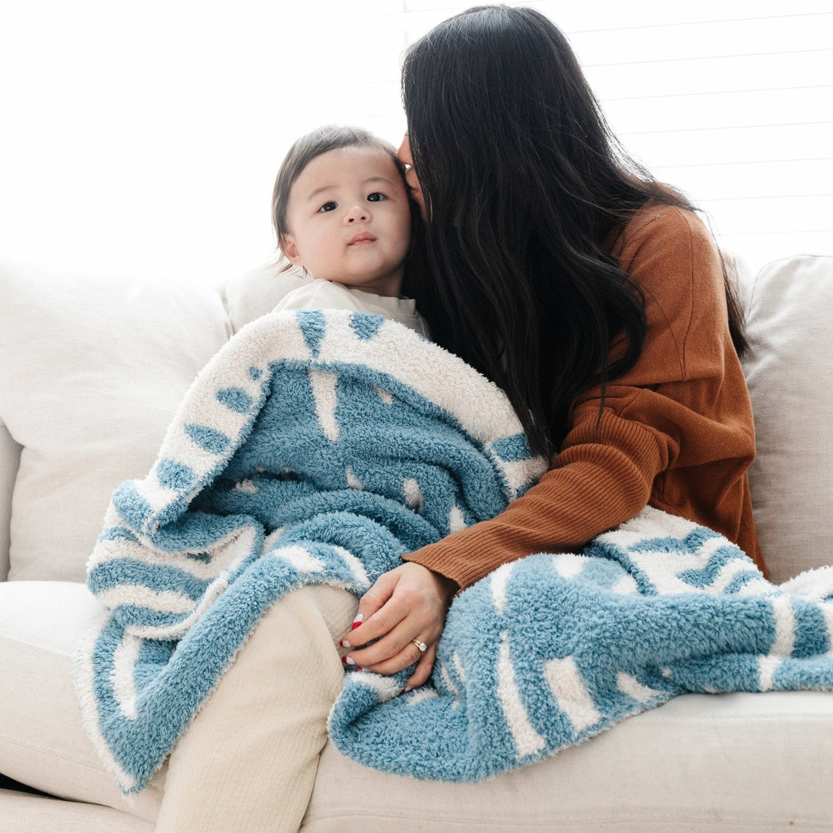 Double-Layer Bamboni® Receiving Blankets — Saranoni