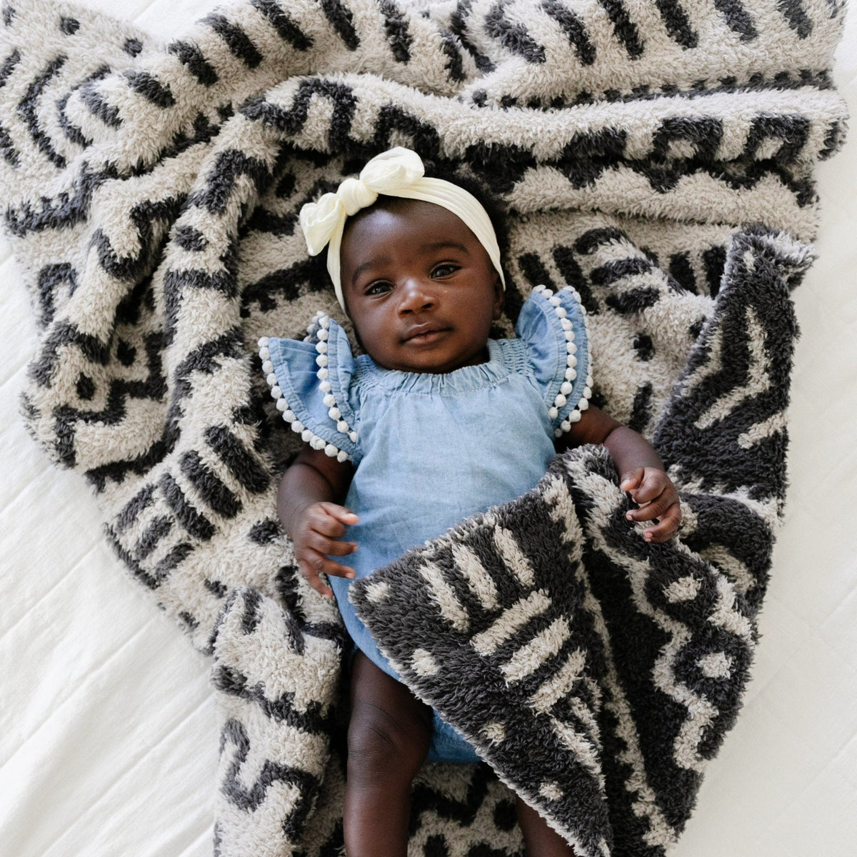 Double-Layer Bamboni® Receiving Blankets — Saranoni