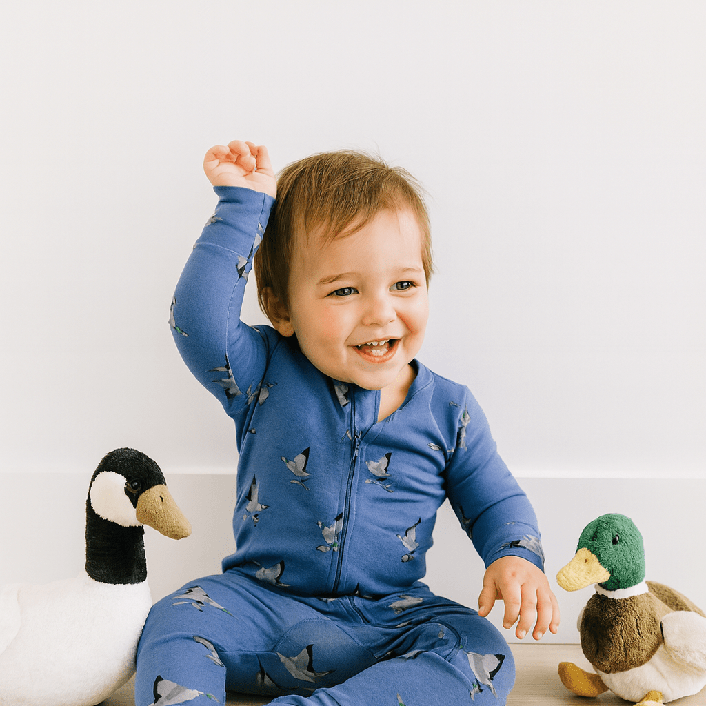 Elmer Fudd Convertible Romper — Sweet Bamboo