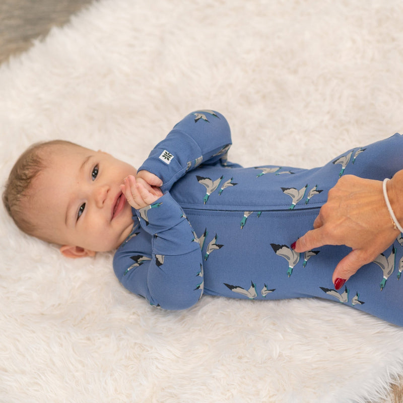 Elmer Fudd Zipper Footie — Sweet Bamboo