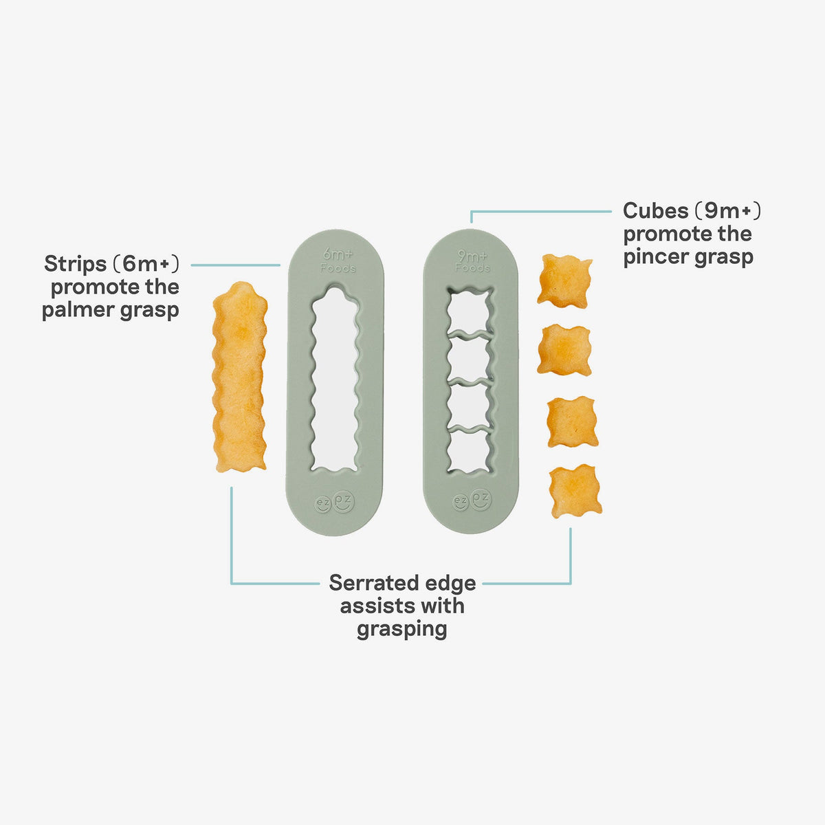 Baby-Led Weaning Food Cutters — ezpz