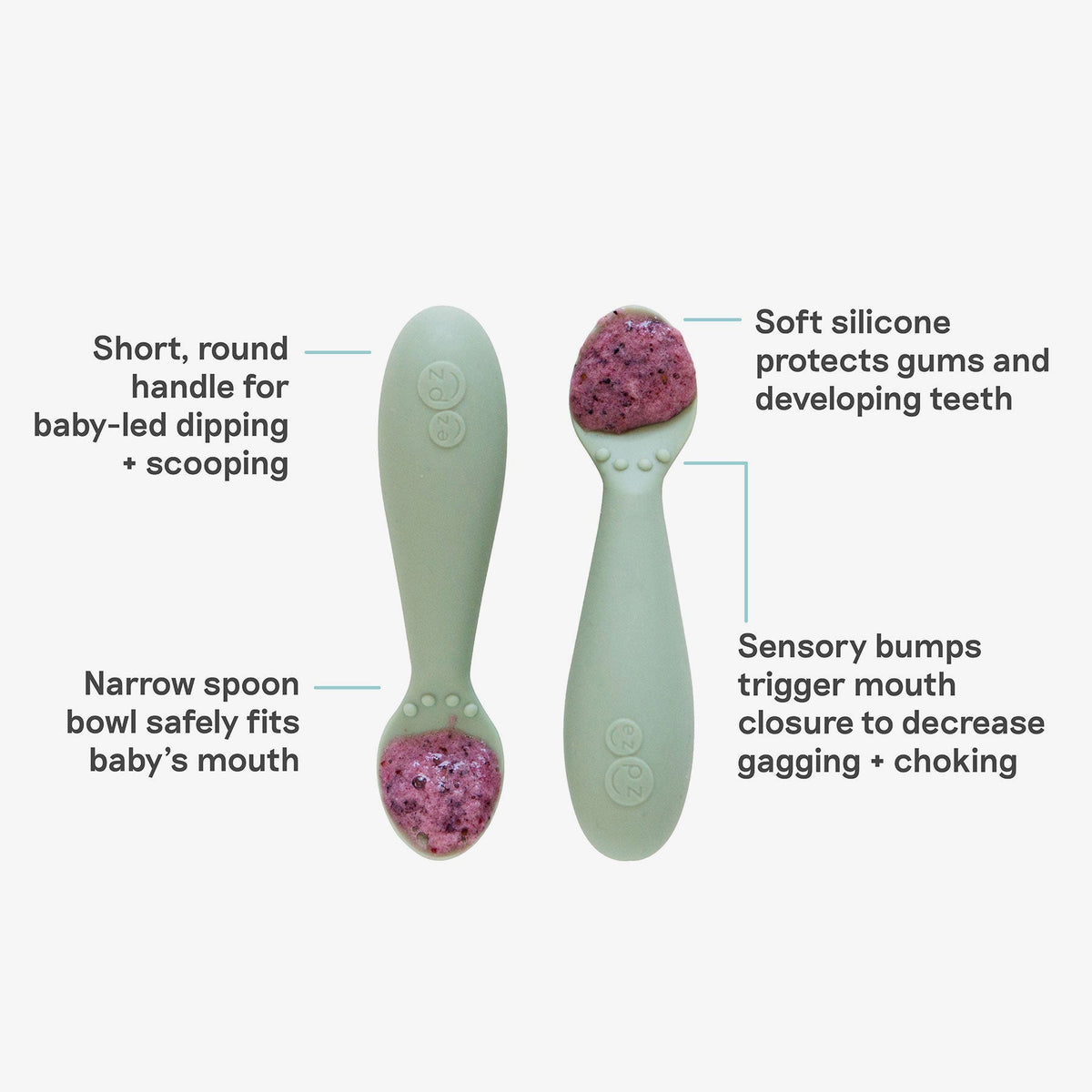 Baby-Led™ Tiny Spoons — ezpz
