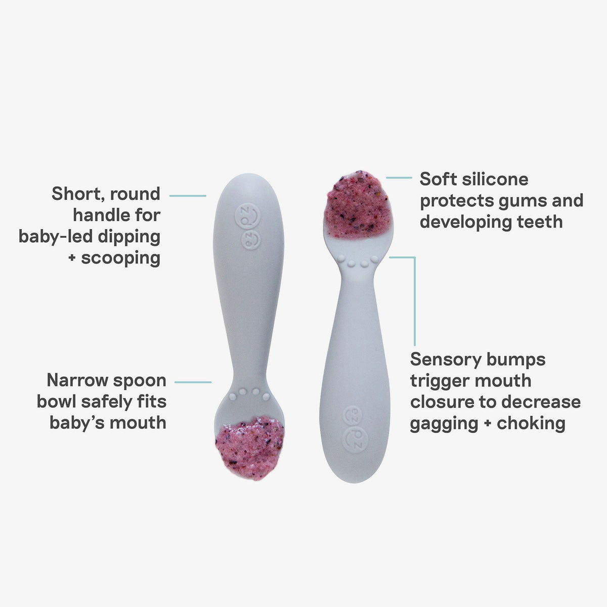 Baby-Led™ Tiny Spoons — ezpz