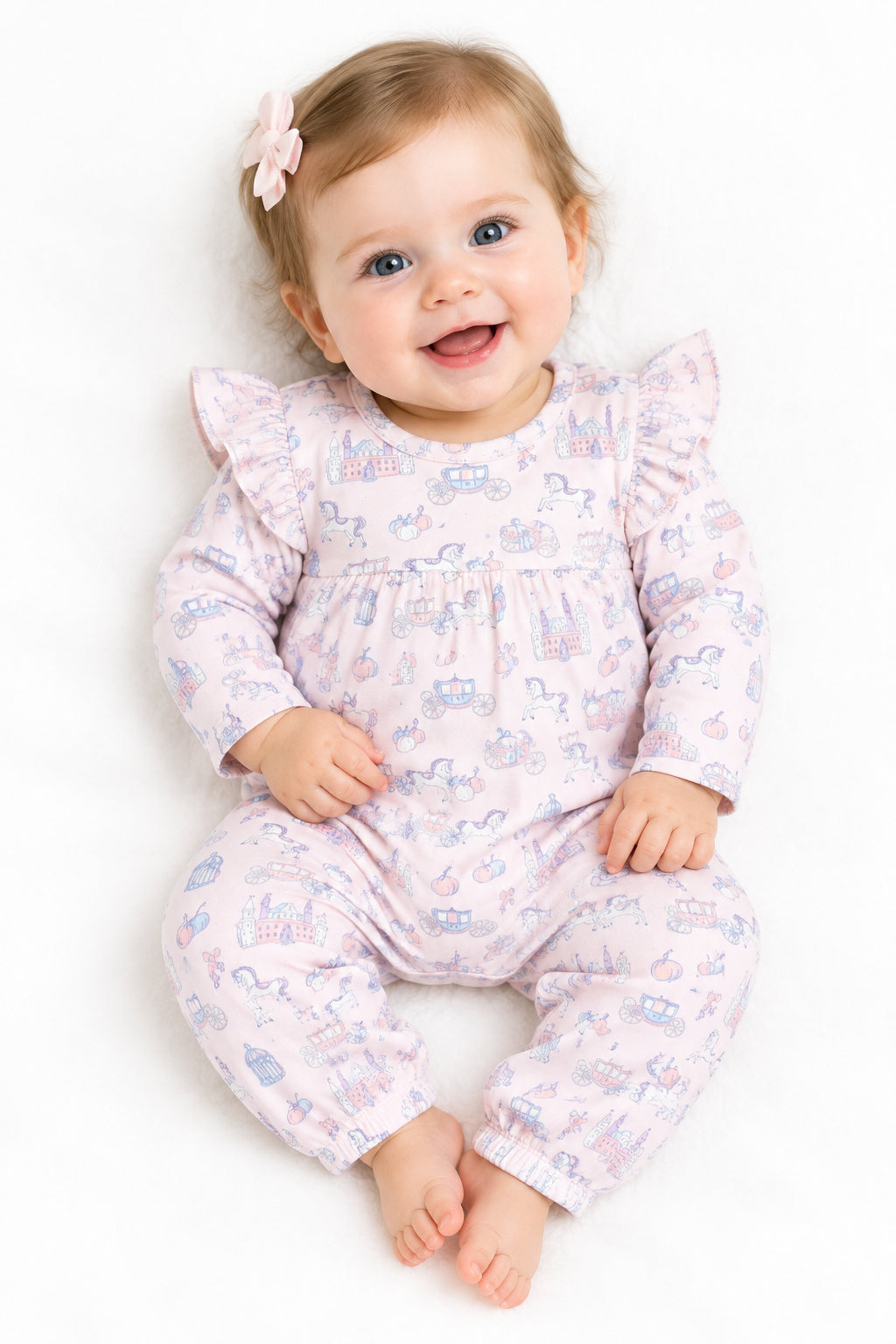Fairy Godmother Flutter Sleeve Romper — Sweet Bamboo