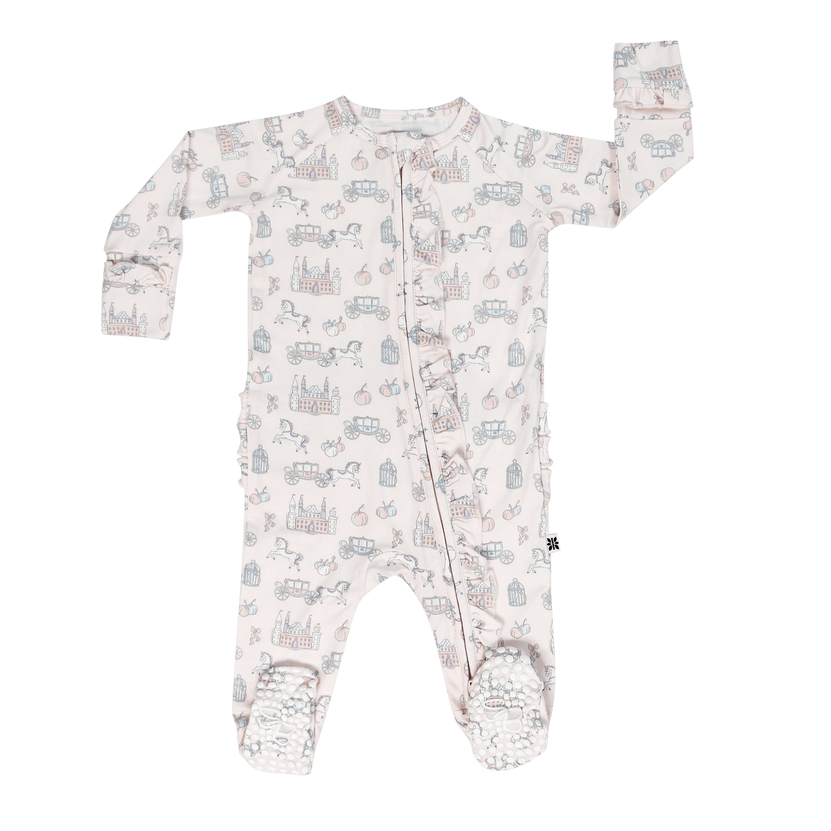 Fairy Godmother Ruffle Footie — Sweet Bamboo