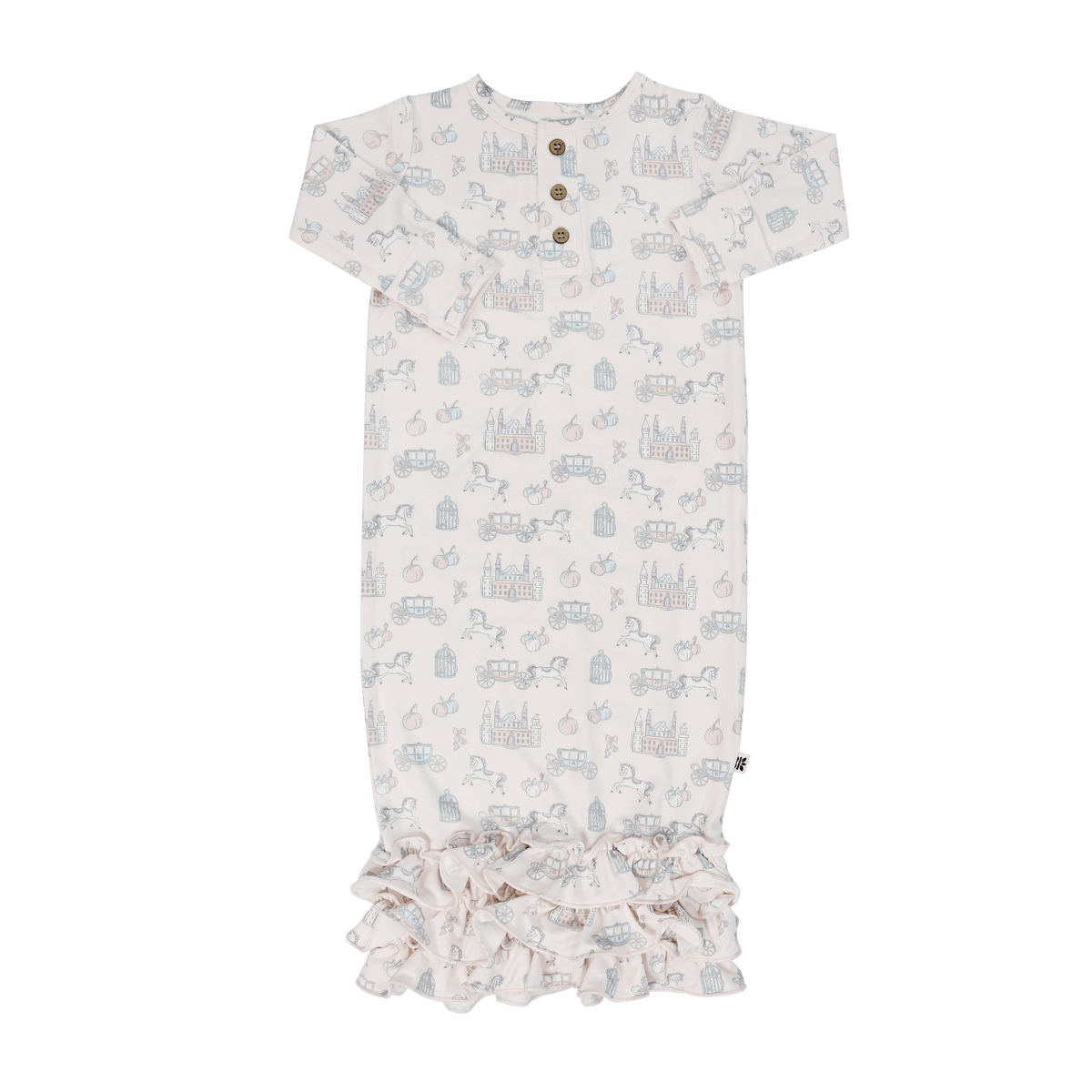 Fairy Godmother Ruffle Gown — Sweet Bamboo