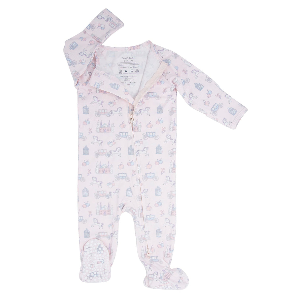 Fairy Godmother Zipper Footie — Sweet Bamboo