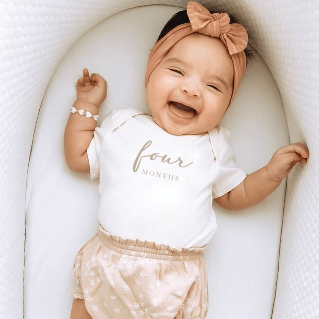 monthly milestone gift set | taupe — Finn + Emma
