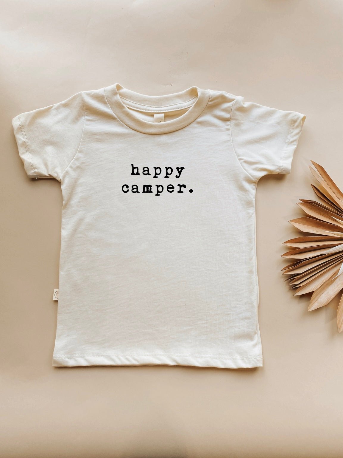 Happy Camper Organic Cotton Short Sleeve Toddler T-Shirt — Tenth & Pine
