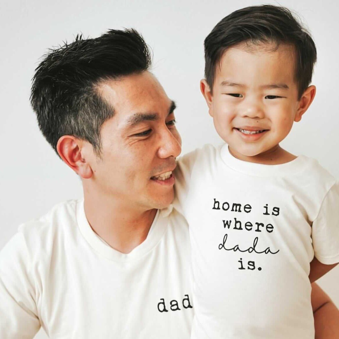 Home is Where Dada Is Organic Kids T-shirt — Tenth & Pine