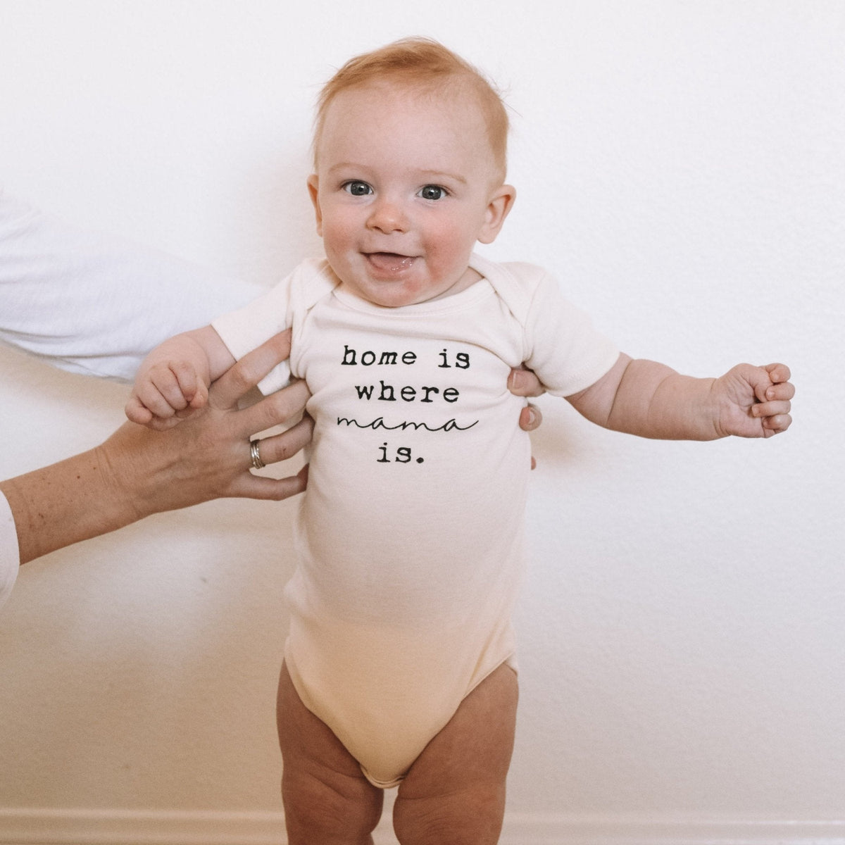 Home is Where Mama is Organic Baby Bodysuit — Tenth & Pine