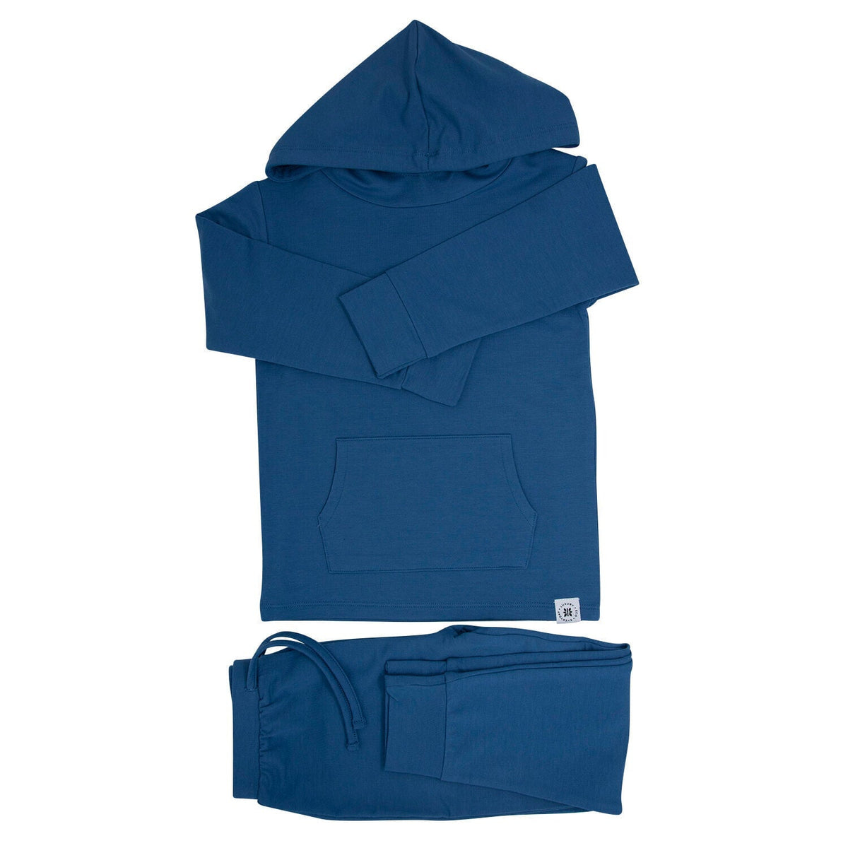 Hooded Jogger Set Captain Blue — Sweet Bamboo