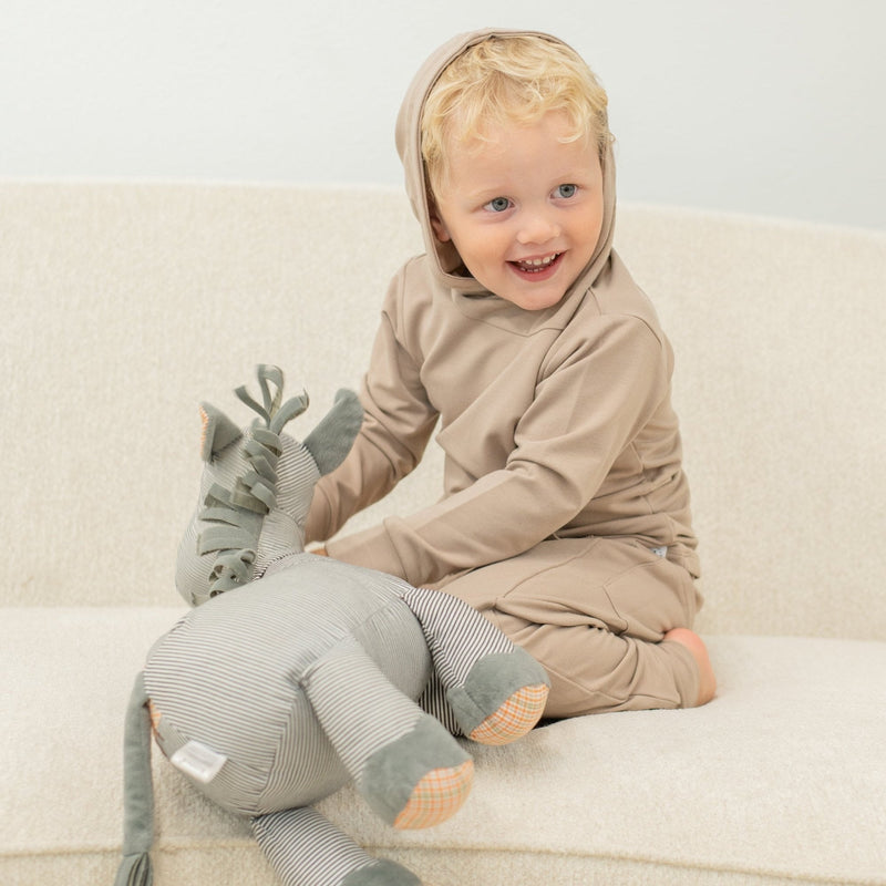 Hooded Jogger Set Just Taupe — Sweet Bamboo