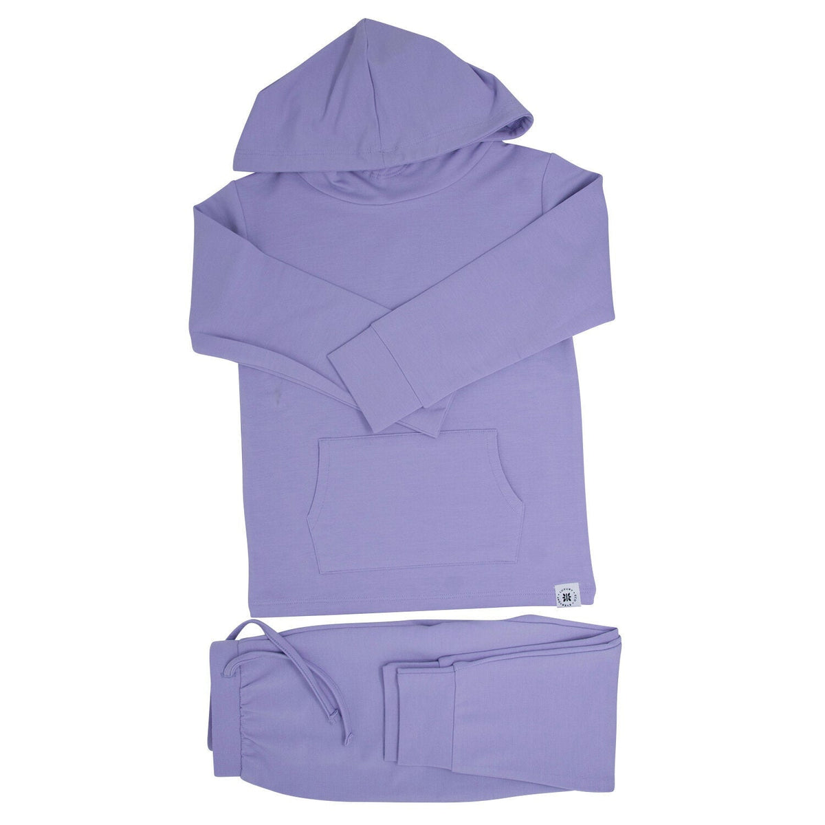 Hooded Jogger Set Orchid Petal — Sweet Bamboo