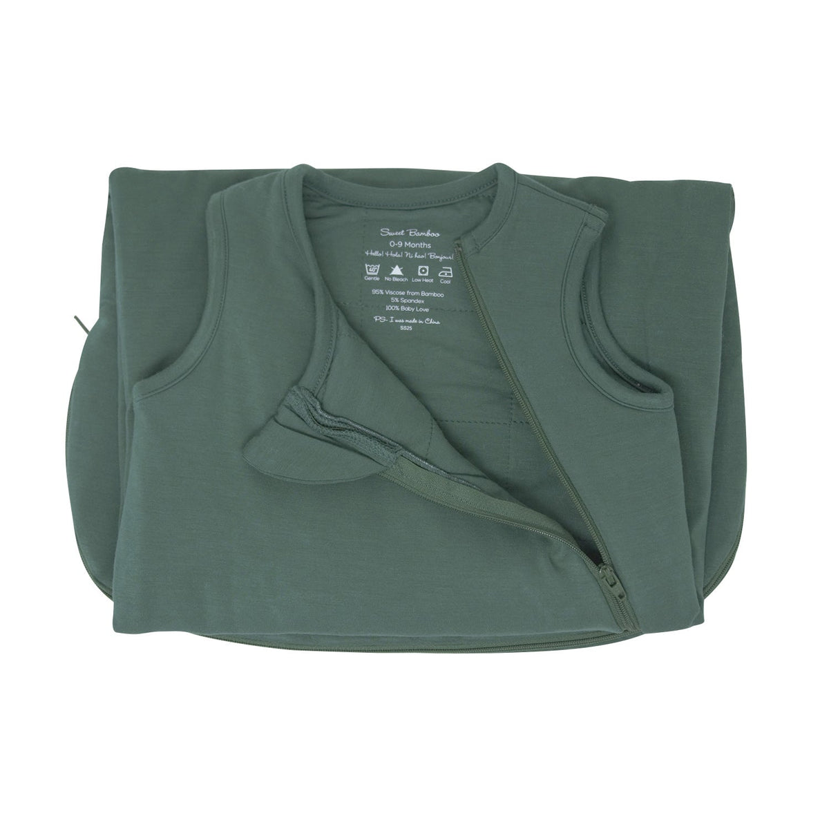 Hunter Green Sleep Sack — Sweet Bamboo