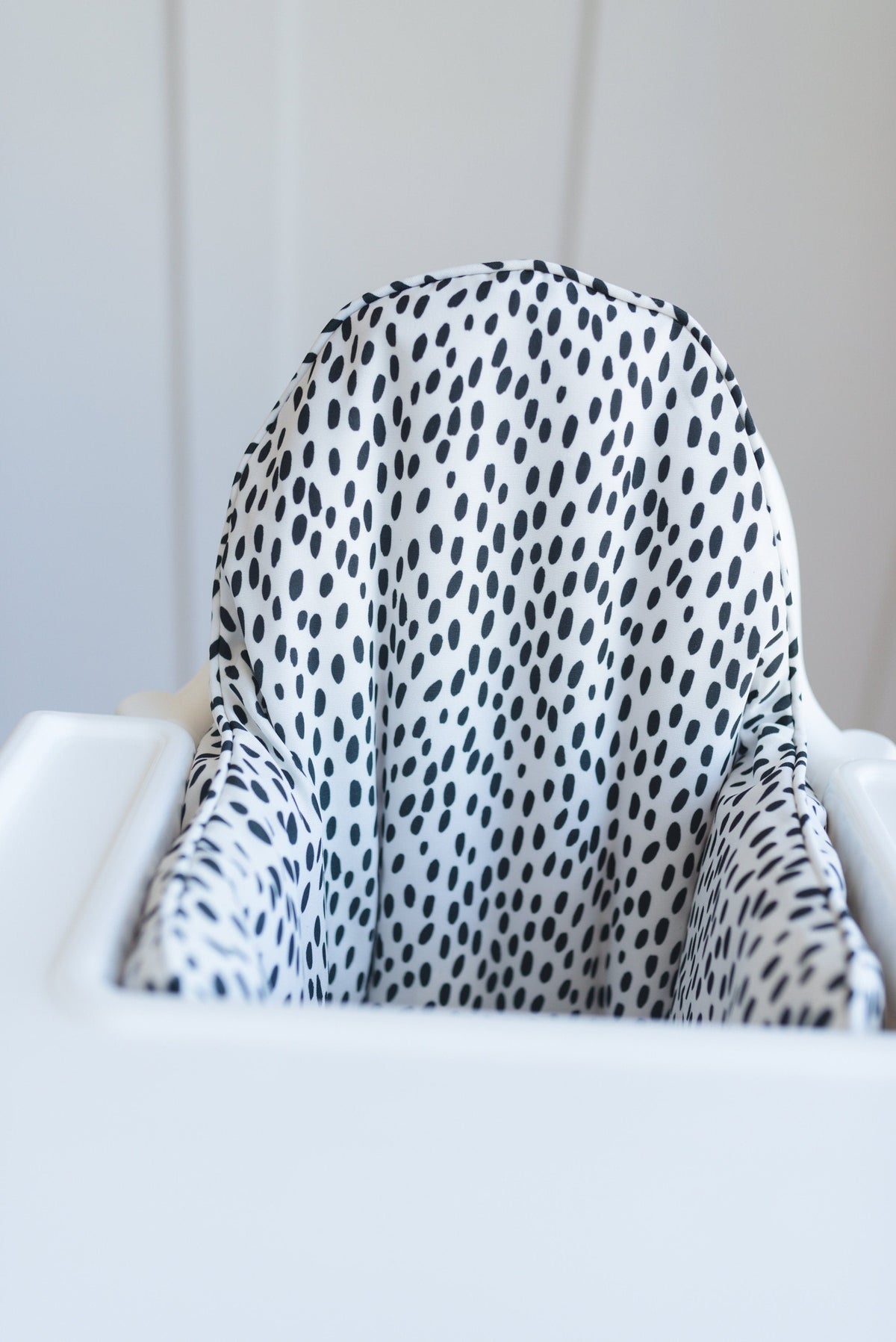 White & Black Dots IKEA Antilop Cushion Cover — Little Joy Co.
