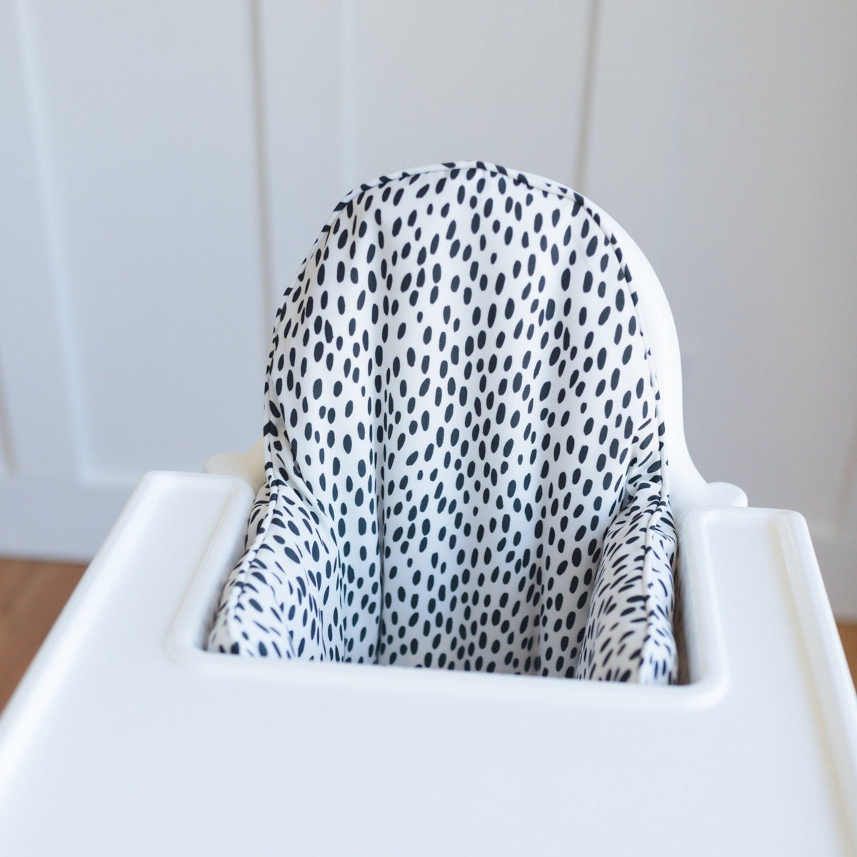 White & Black Dots IKEA Antilop Cushion Cover — Little Joy Co.