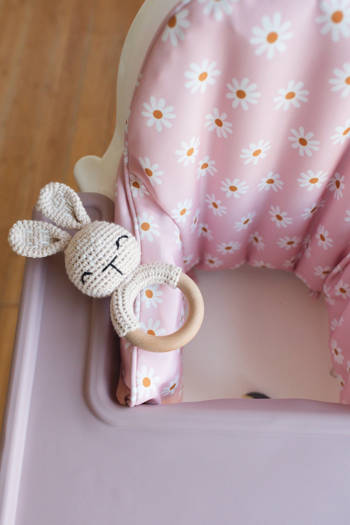 Pink Daisy IKEA Antilop Cushion Cover — Little Joy Co.