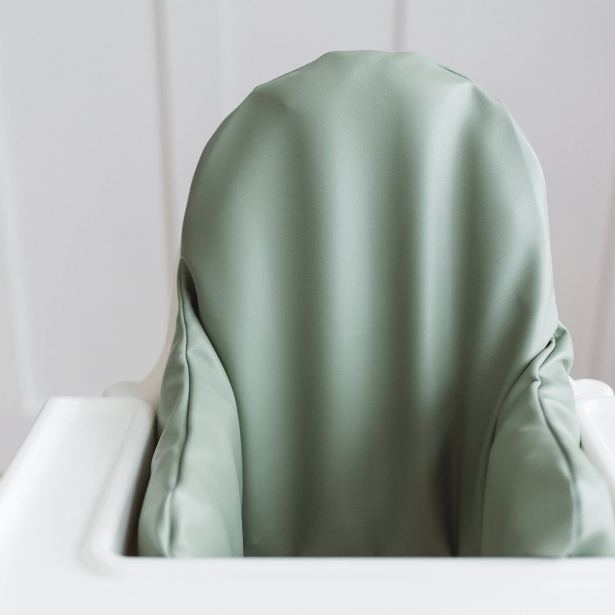 Sage Green Vegan Leather IKEA Antilop Cushion Cover — Little Joy Co.