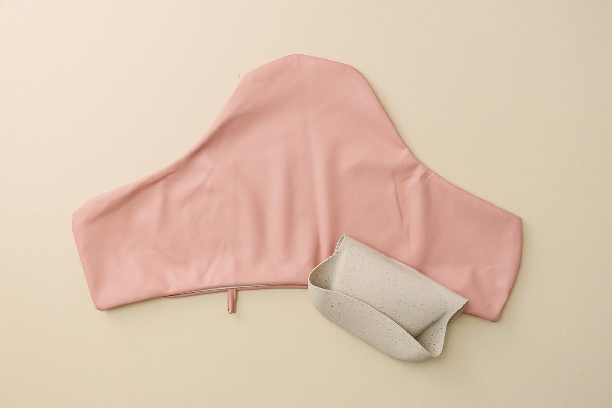 Pink Vegan Leather IKEA Antilop Cushion Cover — Little Joy Co.