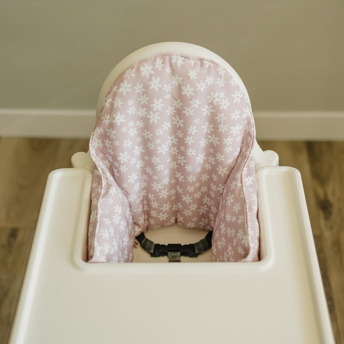 Pink Floral Cushion Cover for IKEA Antilop Highchair: Wipeable, Highchair Accessories — Little Joy Co.
