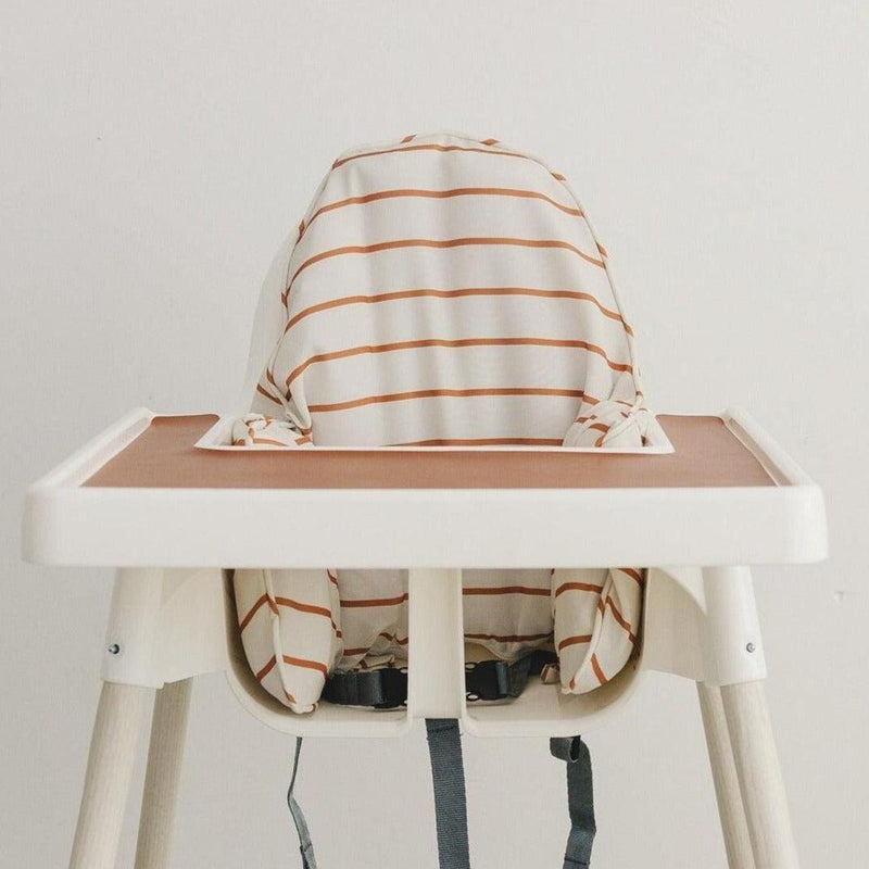 Camel Stripe Cushion Cover for IKEA Antilop Highchair — Little Joy Co.
