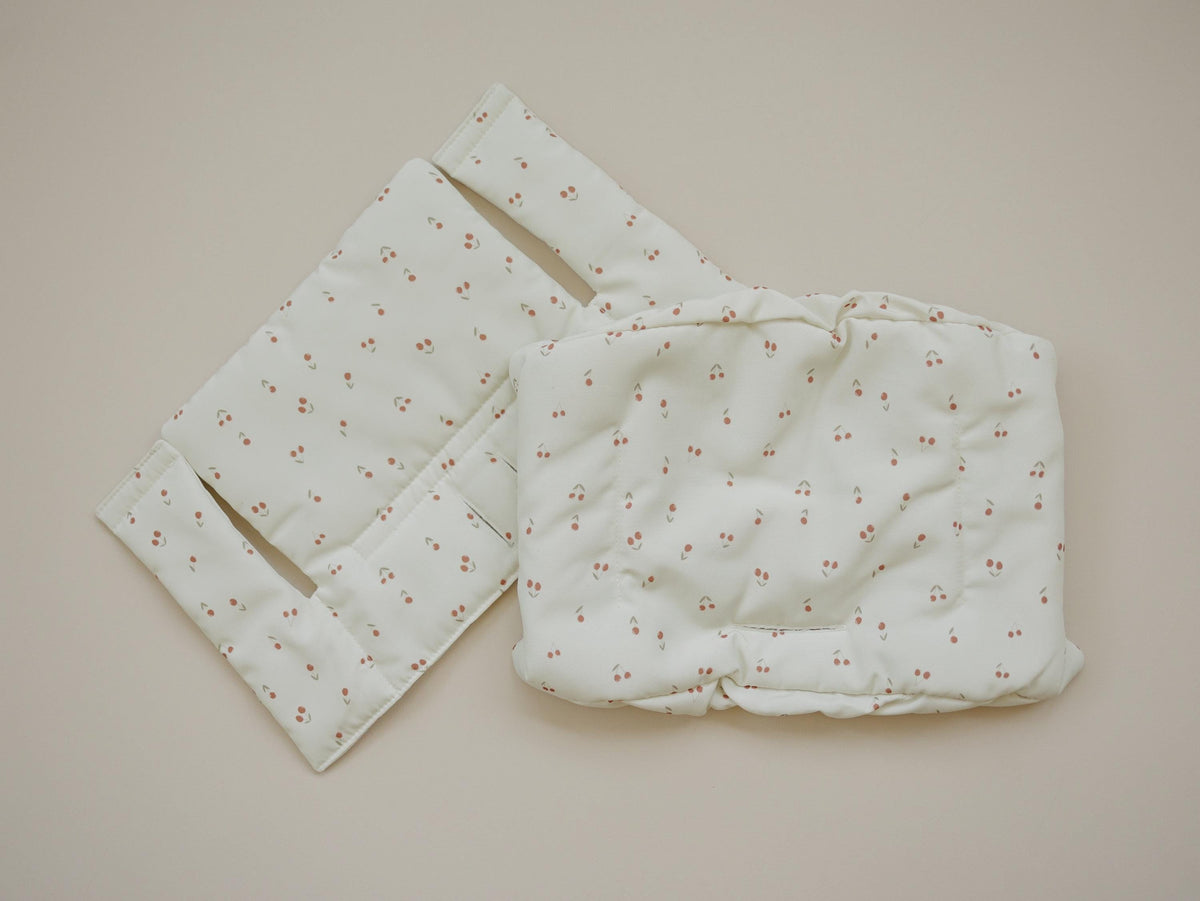 Cherry Cushion for the Stokke Tripp Trapp Highchair - Wipeable Cover - Baby Highchair Accessories — Little Joy Co.