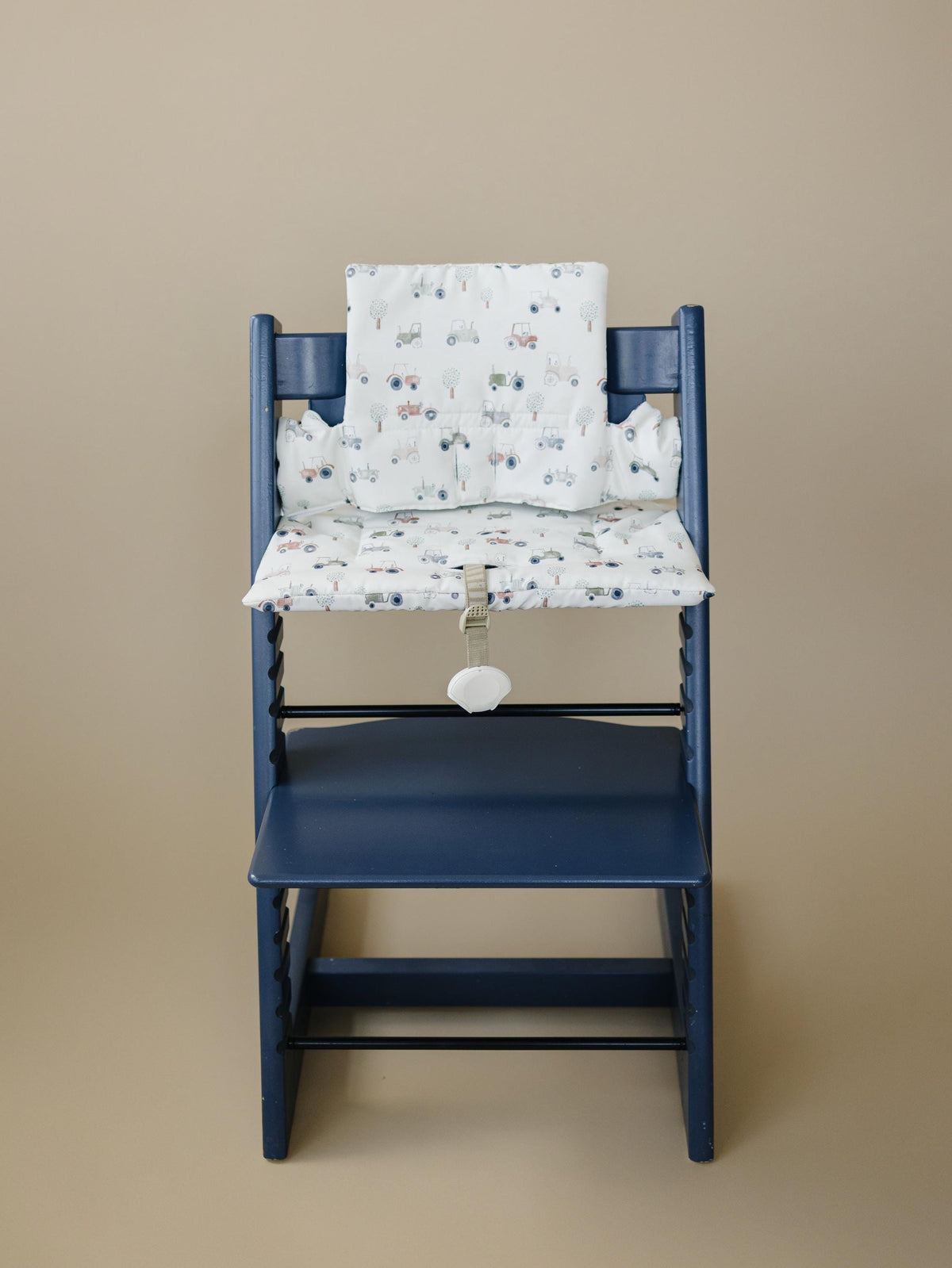 Tiny Tractors Cushion for the Stokke Tripp Trapp Highchair - Wipeable Cover - Baby Highchair Accessories — Little Joy Co.