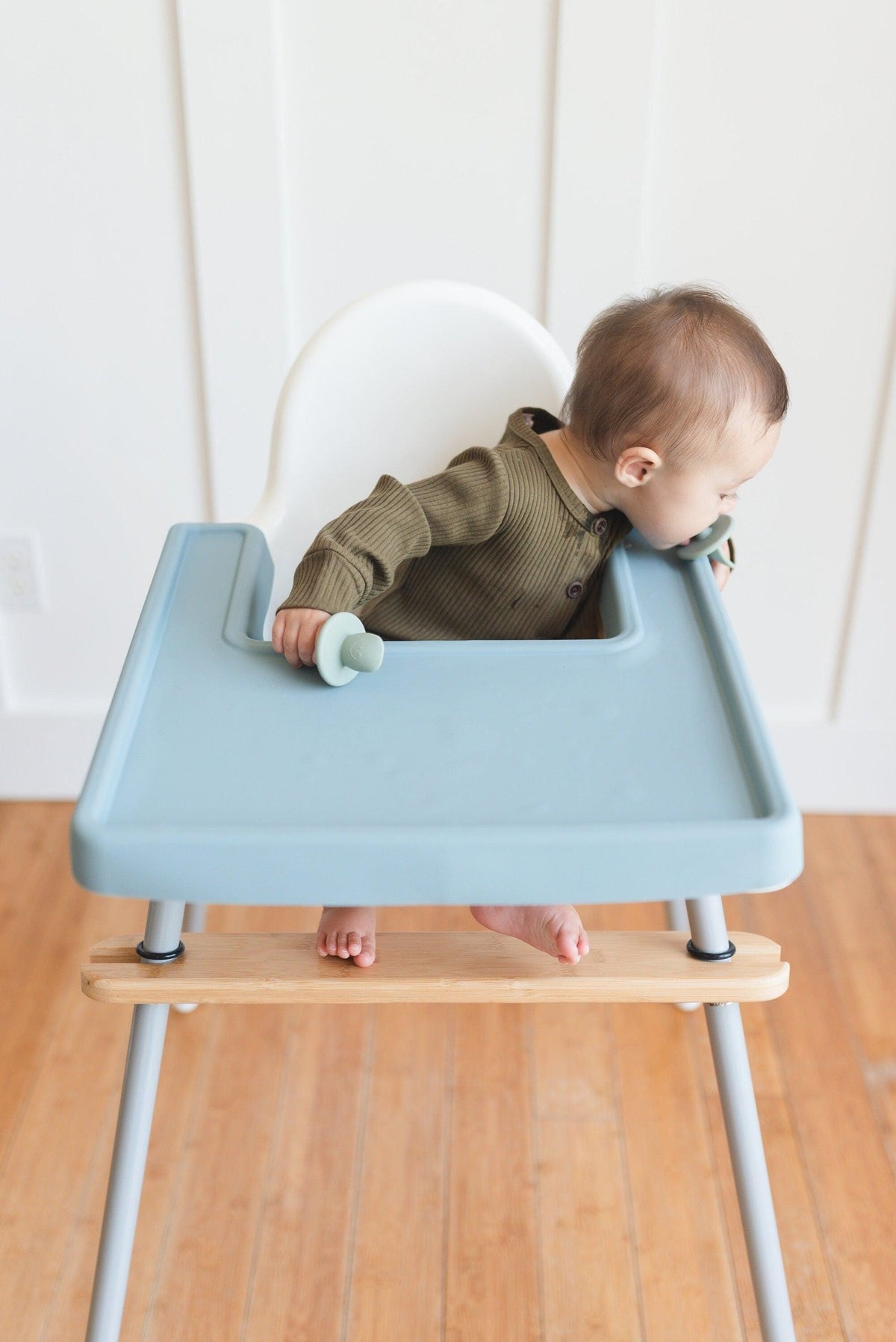 Full-Coverage IKEA Antilop High Chair Placemat: BPA-Free Silicone, Easy Clean — Little Joy Co.